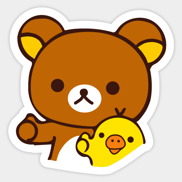 Rilakkuma Sticker by Marisolm